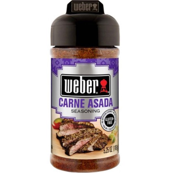 Weber Grill Seasoning Carne Asada, 5.25 Ounce