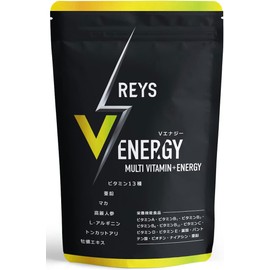 REYS V ENERGY – 山澤礼明監修 マルチビタミン & ミネラルサプリ (国産, 亜鉛・マカ・高麗人参・アルギニン配合)