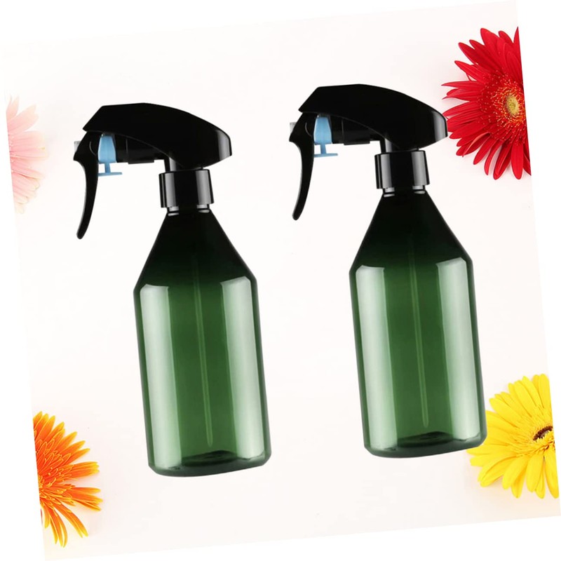 BIUDECO 2sets Gardening Hair Styling 300ml Plastic Sprayer Bottle Leakproof