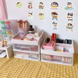 For Crayon Shin-chan Stickers Set of 100 Cute Anime for Crayon Shin-chan Waterproof Decals, Cute, Stylish, Cartoon, DIY Stickers, Reward Stickers, Birthday Gifts, New Year Gifts