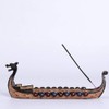 Viking Ships, Retro Ships Ornament, Collectible Figures, Resin Viking Boat