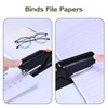 M&G Effortless Stapler with 1000 Staples for Desk, 25 Sheets