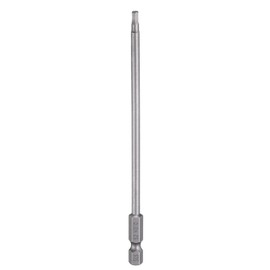 sourcing map H3.0 Hex Head Drill Bit Wrench 3mm Metric Flat Tip 1/4" Hex Shank 200mm (8") Long Magnetic Hexagonal Screw Driver Socket Industrial Screwdriver Power Bits