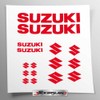 SUZUKI TANK & MOTORCYCLE HELMET SUZUKI TANK MOTORCYCLE HELMET STICKER