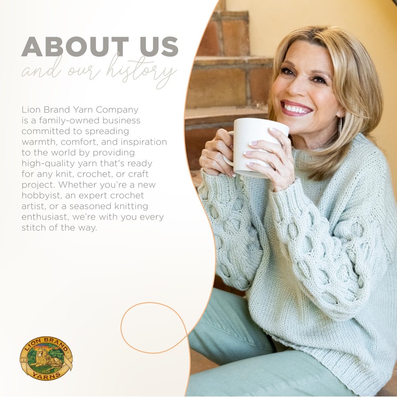 (1 Skein) Lion Brand Yarn Vanna's Choice Yarn, Denim Mist