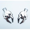 2Pcs Right Left Side Custom Gladiator Emblems 3D Badges Replacement