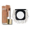 LAURA GELLER NEW YORK Double Take Liquid Natural Matte Foundation, Tan + Matte Maker Advanced Transulent Oil Blotting Powder