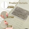 Pack of 2000 Pins Without Head, 26 x 0.6 mm