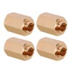 INJORA 12g/Set Brass Wheel Hex Hub 10mm Extenders Adaptor for