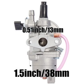 SOAJEE Carburetor Gold Filter for 43cc - 47cc 49cc 2-stroke Engine Mini Moto ATV Quad Go Kart Moped Chopper Brush Cutter Minimoto X1 X2 X6 X8 Pocket Dirt Rocket Super Bike Scooter Motocross
