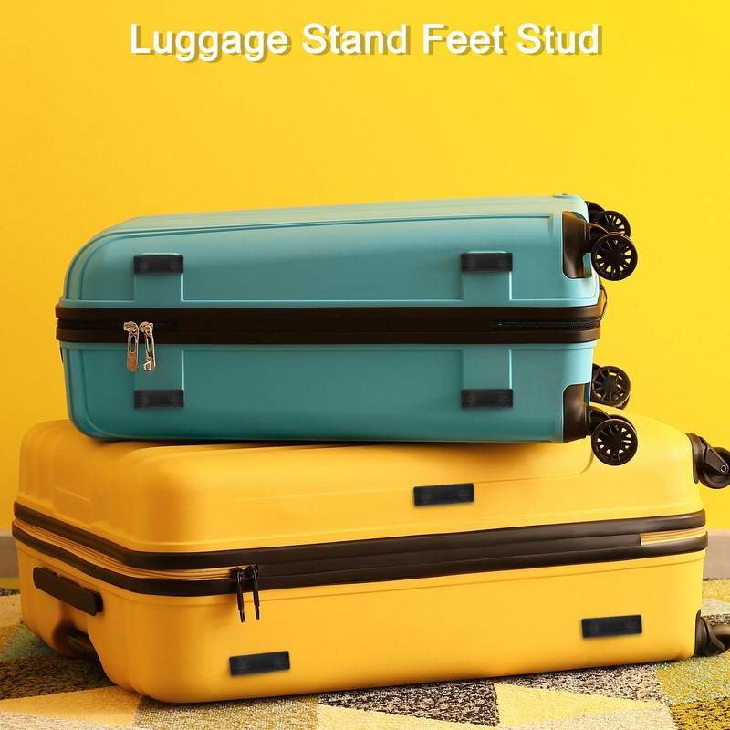 sourcing map 4Pcs Luggage Replacement Pads, Plastic Luggage Stand Feet