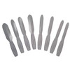 Albion Engineering 1058-G01 C.A.T. Spatula Set, Plastic, Pack of 8
