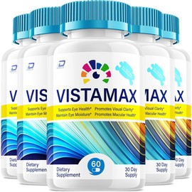 Vista Max (5 Pack) Vista Max Plus Eye Support Supplement – VistaMax Capsules, Eye Vitamins