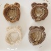 lua Citron Bear & Rabbit Ears, Fluffy, Warm, Hat, Bonnet,