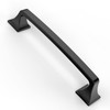 Asidrama 10 Pack 5 Inch(128mm) Kitchen Cabinet Handles, Matte Black
