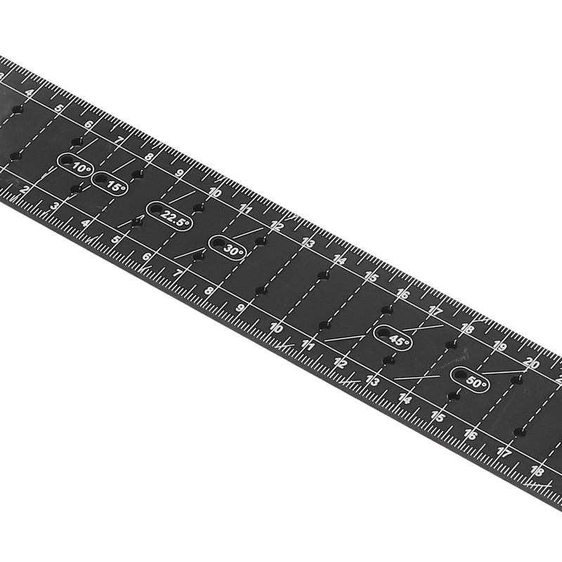 Woodworking Square Multi Angle Professional L Shaped Aluminum Alloy Scribing