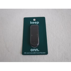 ONN SD microSD Card Reader Combo USB USB-C & Micro-USB Connector