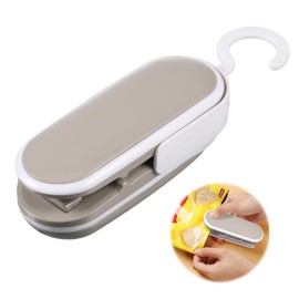 Portable Mini Foil Sealer, 2 in 1 Heat Sealing and Cutting, Mini Bag Sealer for Plastic Bags, Food Storage