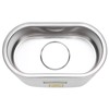 600ml Mini Ultrasonic Denture Cleaner Jewelry Eyeglasses Stainless Steel Cleaning