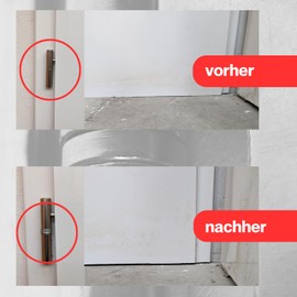 100 Fitschenringe | Choice of Sizes | Diameter 9.2 - 13.2 mm | for Lifting Doors | Brass-Plated Steel (Outer Diameter 13.2 mm - Inner Diameter 9.2 mm)