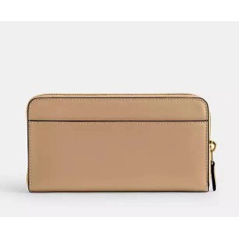Coach CH801 Accordion Zip Around Wallet Refined Calf Leather  $225