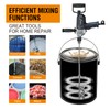 MAXXT Concrete Mixer,9A Handheld Cement Mixer,Drill Mixer with Spade Handle