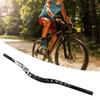 Bike Handlebar Handle Riser Bar Extra Long Aluminium Alloy 31.8x720mm