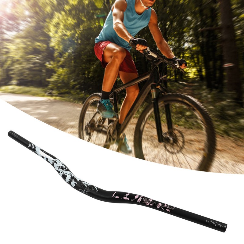 Bike Handlebar Handle Riser Bar Extra Long Aluminium Alloy 31.8x720mm