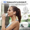 Wireless Earbuds, Bluetooth 5.4 Ear Buds with Multifunctional Touch Screen,