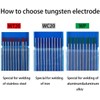 TEN-HIGH TIG Tungsten Electrodes, Thorium 2%, WT20(Red) Thorium Tungsten Electrode,