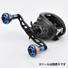 Gomexus T30 Reel Handle Knob, Titanium, 1.2 inches (30 mm), Daiwa Type, S, Shimano Type A Handle, Replacement, Spinning Reel, Bait Reel, Compatible with Sea Fishing, Light Game, Lightweight, Lure