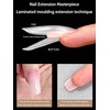 Sandwich Dual Nail forms Professional Sandwich Dual Forms-240Pcs Long Stiletto