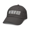 Who Took My Beer White Lettering Adjustable Baseball Hat