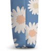 Ocean Blue Daisy Flower Pattern Spring Blossom Florals Tote Bag