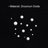 QUARKZMAN Ceramic Bearing Balls, Diameter 5 mm, ZrO2 Zirconium Oxide