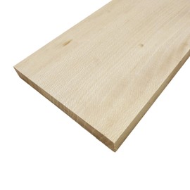 Barrington Hardwoods' Quarter Sawn Sycamore Lumber Board - 3/4" x 6" (2 Pcs) (2, 3/4" x 6" x 12")
