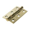 TIMCO 340843 Twin Ball Bearing Hinges Steel Electro Brass -