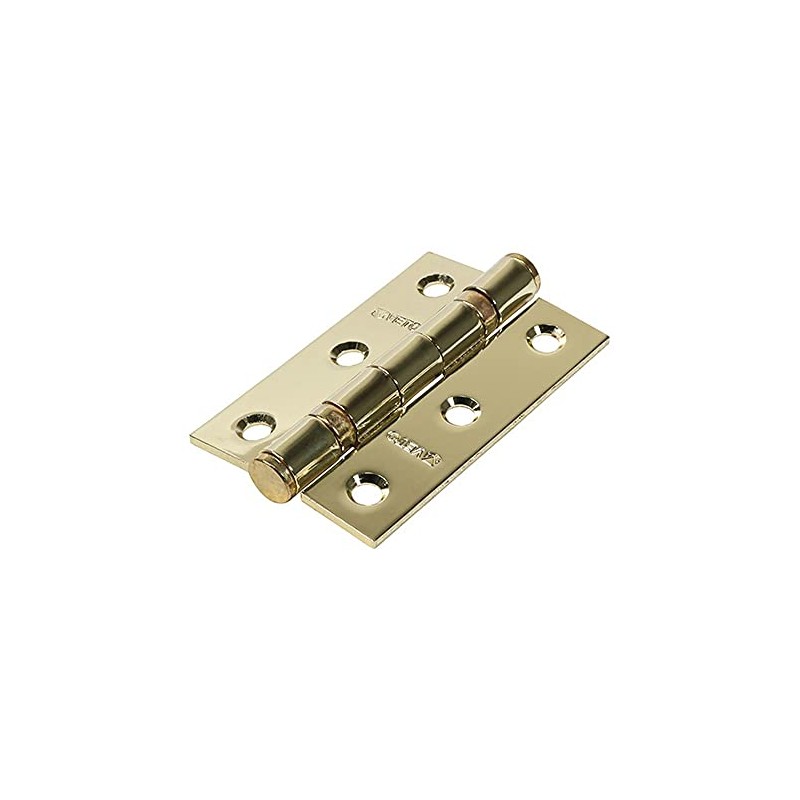 TIMCO 340843 Twin Ball Bearing Hinges Steel Electro Brass -