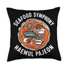 Haemul Pajeon Asian Food Foodie Korean Savory Pancake Throw Pillow