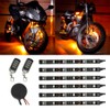 LEDGlow 6pc Advanced Orange LED Motorcycle Accent Neon Underglow Lighting