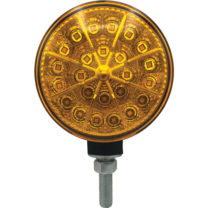 TIGERLIGHTS TLFL2 12V Double Amber LED Flashing Light Compatible With/Replacement