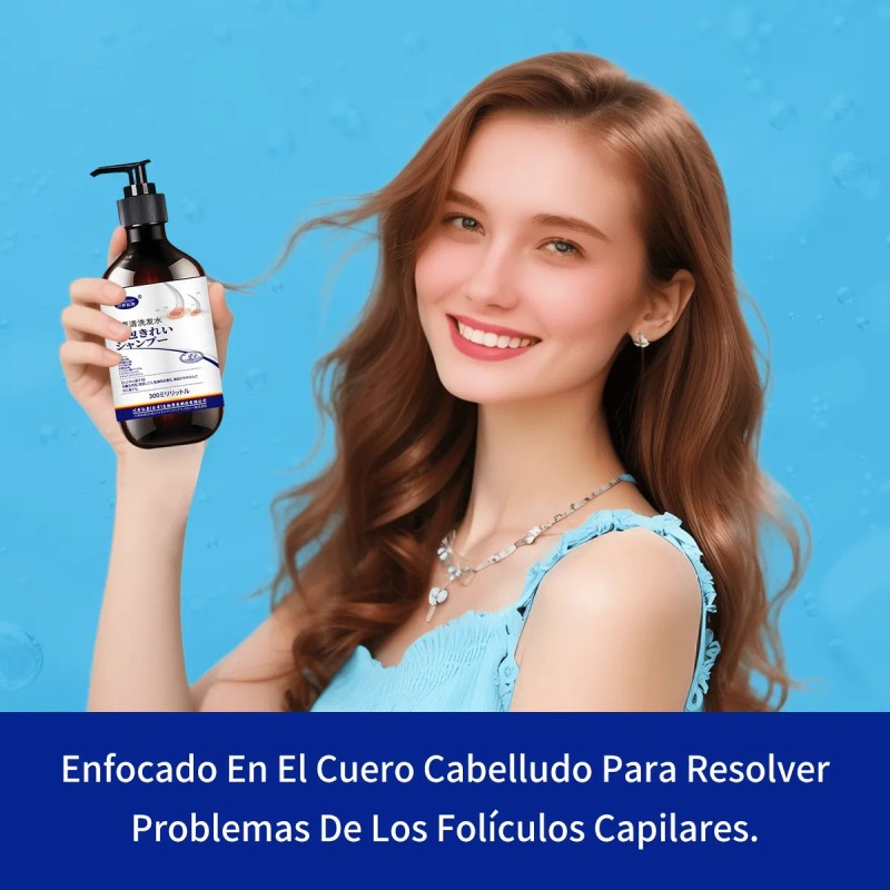 Shampoo Limpiador Para Folículos Pilosos Elimina Caspa Ypico