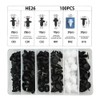 Grapa Kit Automotriz Universal Surtido Estuche Clips de Retenedores Coche