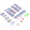 5pcs Diamond Painting Keychain Kit Handmade DIY Cute Shape 5D