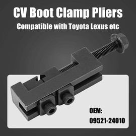 LECANLIGHT CV Joint Boot Clamp Compatible with Toyota Camry Corolla Lexus etc, Single Ear Hose Drive Shaft CV Axle Boot Clamp Removal and Installation Tool, OE# 09521-24010