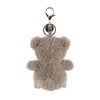 Apricot Lamb Cuddle Bear Soft Cuddly Keychain, Plush Toys Stuffed
