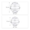 Relaxdays Food Storage Balls, Set of 6, Food Storage Containers
