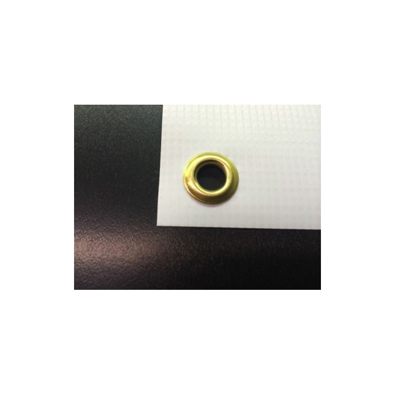 2'x12' Blank White Vinyl Banner - Grommets - 13oz