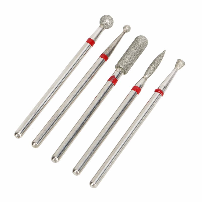 5 Type Nail Art Manicure Drill Bits Nail Drill Bits
