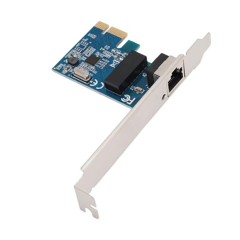 PC Network Card Single RJ45 Port Diskless Function PCIe Gigabit